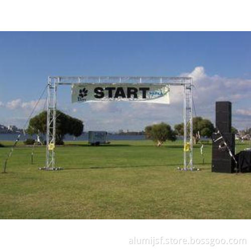 Customer 4 Pillars True Project Stage Lighting Truss 10 x 1
